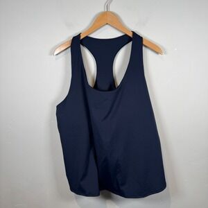 Old Navy Active Powersoft Tank Top Light Support‎ Built In Bra Navy Plus Size 4X